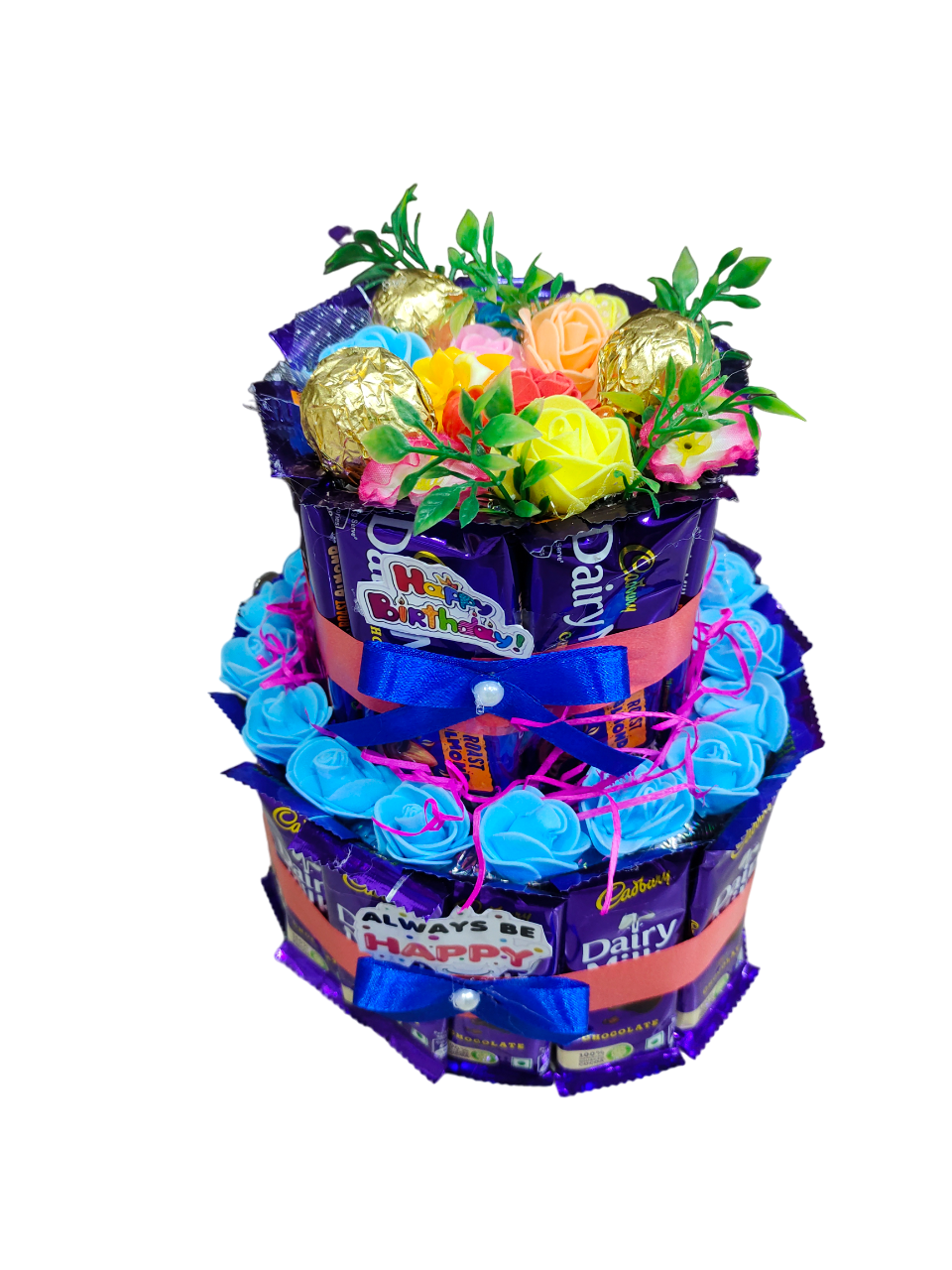 2-Tier Chocolate Birthday Hamper