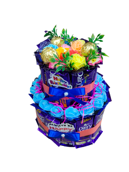 2-Tier Chocolate Birthday Hamper