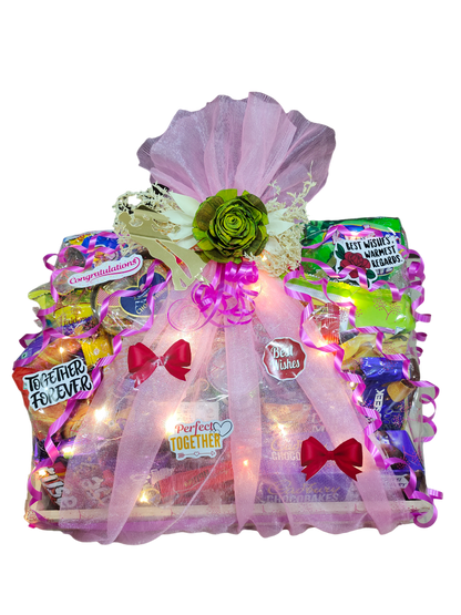 Elegant Engagement Hamper – Perfect Gift for Couples