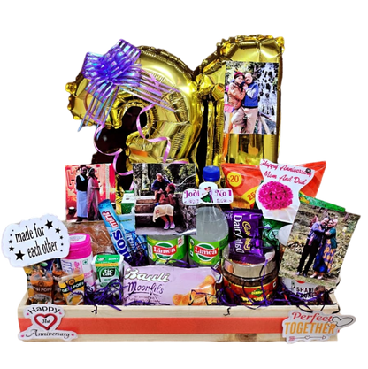 Luxury Elegant Anniversary Gift Hamper