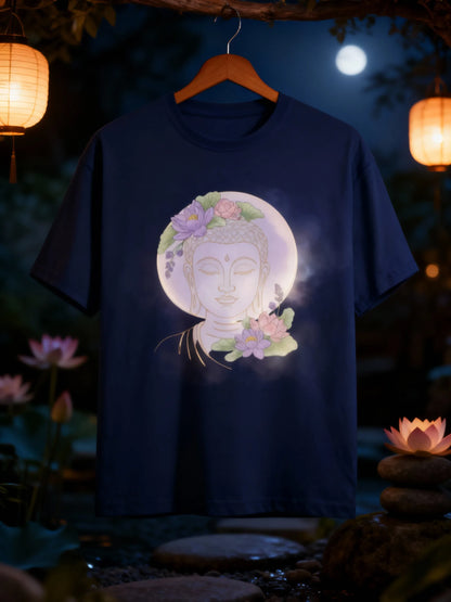Buddha & Peace Inspired Women’s Tee – Casual & Trendy Outfit Classic Crew T-Shirt