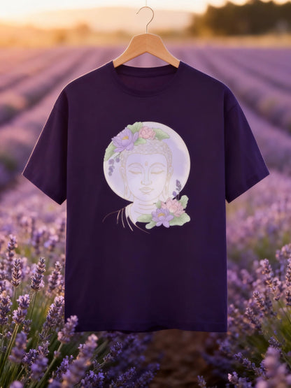 Buddha & Peace Inspired Women’s Tee – Casual & Trendy Outfit Classic Crew T-Shirt