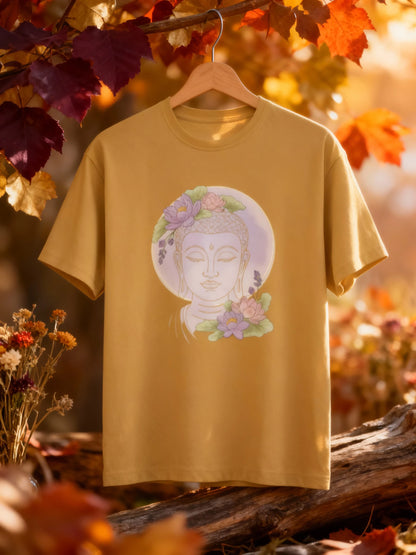 Buddha & Peace Inspired Women’s Tee – Casual & Trendy Outfit Classic Crew T-Shirt