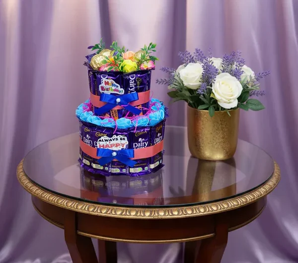 2-Tier Chocolate Birthday Hamper