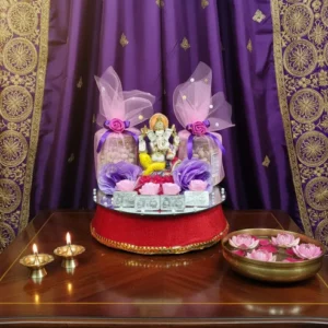 Elegant Anniversary & Festive Gift Hamper with Lord Ganesha