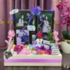 Luxury Anniversary Gift Hamper with Personalized Photo Frame