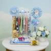 Luxury Baby Boy Shower Hamper – Newborn Essentials & Gift Set (3) Luxury Baby Boy Shower Hamper – Newborn Essentials & Gift Set