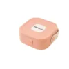 Mini Jewellery Organizer Box with Mirror Mini jewellery organizer box with built-in mirror and multiple storage compartments